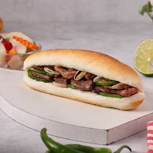 ساندويتش قلوب غنم