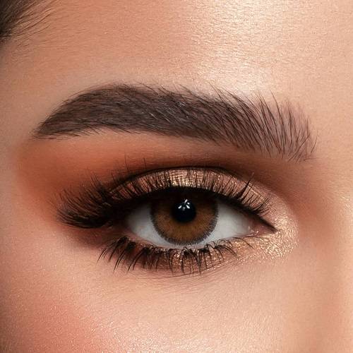 لومينوس شهري عدسات ملونة بني لاتيني بلانو