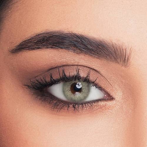 لومينوس شهري عدسات ملونة اخضر بلانو