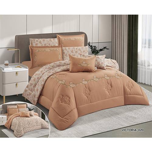 مورا فيكتوريا رقم.020 لحاف نفرين كينج سايز 8قطع موديل رقم.J-1069