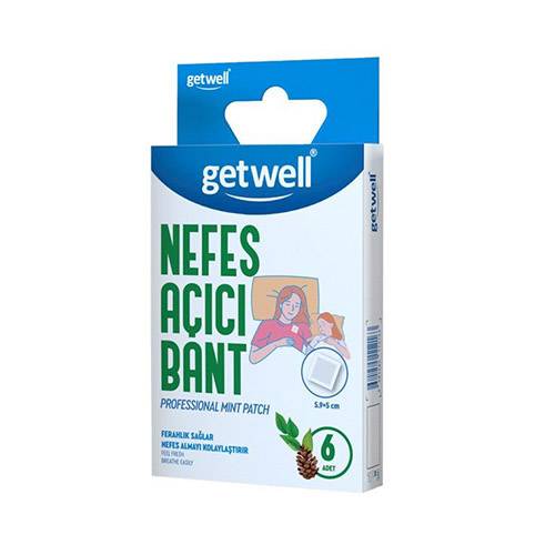 جيت ويل لصقة النعناع الاحترافية لتحسين النوم 6قطع