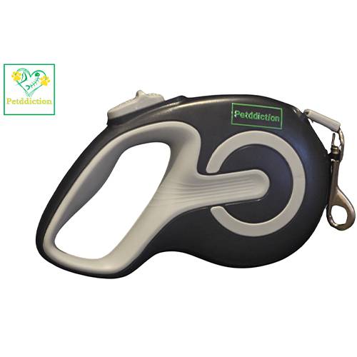 بتديكشن مقود كلب قابل للسحب 5متر اسود