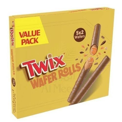 تويكس ويفر رول شوكولاتة 22.5جم 5حبة