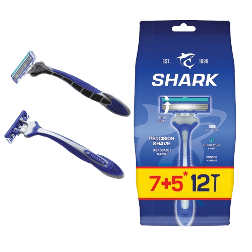 شارك شفرات حلاقة رجالي للحلاقة الدقيقة 12حبة