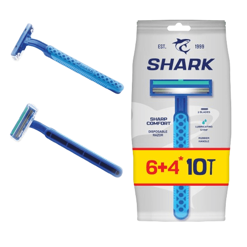شارك شارب كومفورت شفرات حلاقة رجالي 10حبة