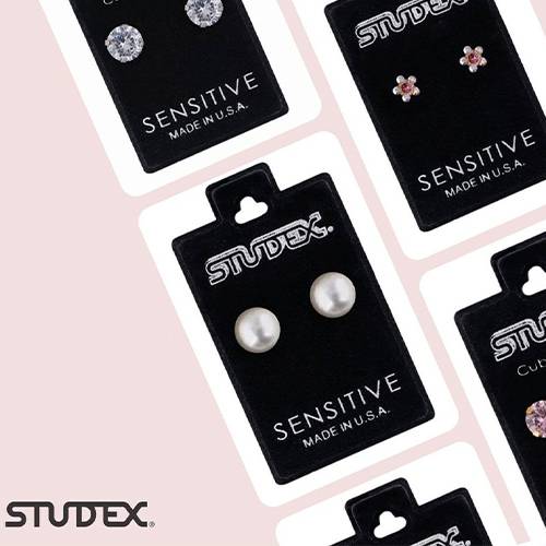 اقراط ستوديكس سينسيتيف مناسبة للاذنين الحساسة