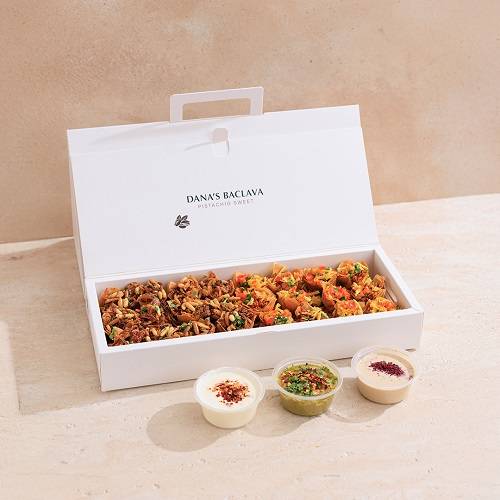 مكس تاكوز اللحم مع مسخن الدجاج