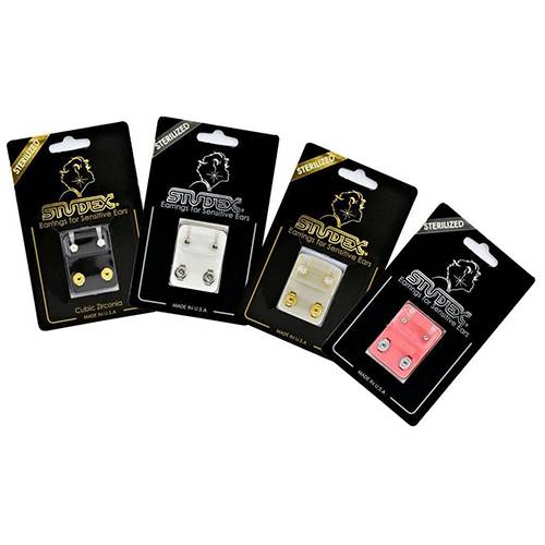 ستوديكس اقراط متنوعة معقمة للحساسية