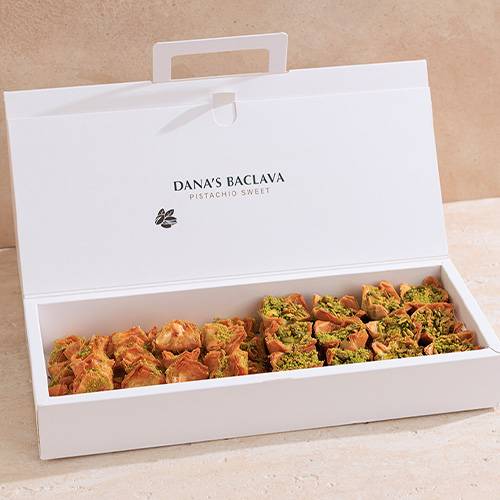 مكس بقلاوة جبن مع ميني بقلاوة