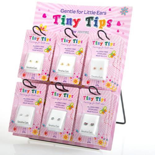 اقراط ستوديكس المعقمة تايني تيبس للاطفال