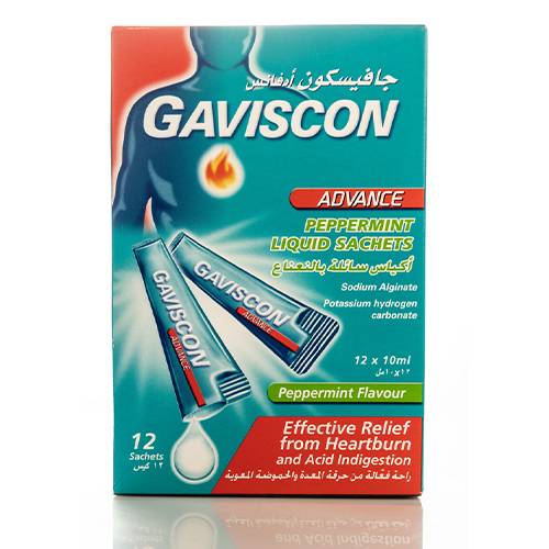 جافيسكون ادفانس سائل النعناع 12كيس