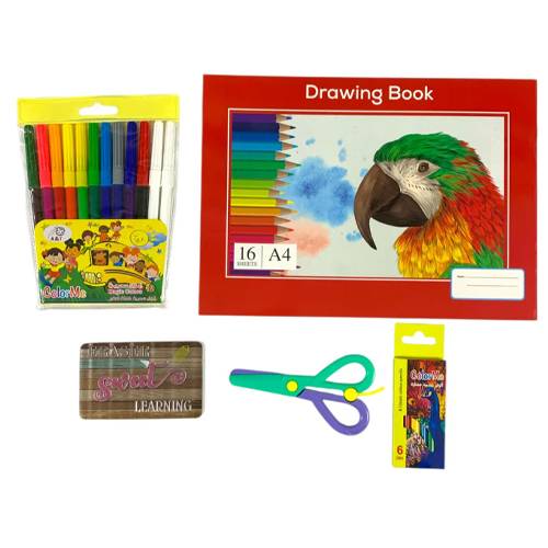 اي اند تي مجموعة قرطاسية 21حبة