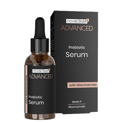 نوفاكلير سيروم بروبيوتيك مع نياسيناميد يوحد لون البشرة ويحسنها 30مل.113701