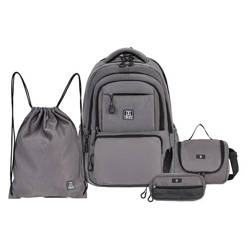 توينز مجموعة العودة الى المدرسة حقيبة ظهر مقلمة حقيبة اكل وحقيبة رياضة 4قطع #6