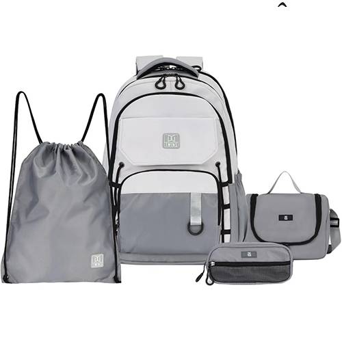 توينز مجموعة العودة الى المدرسة حقيبة ظهر مقلمة حقيبة اكل وحقيبة رياضة 4قطع #8