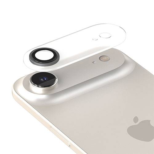 اراري واقي عدسات الكاميرا لهاتف ايفون17 اير شفاف موديل رقم.IP25A-CSUB-CL