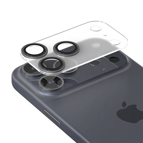 اراري واقي عدسة كاميرا لجهاز ايفون17 برو ماكس شفاف موديل رقم.IP25PMX-CSUB-CL