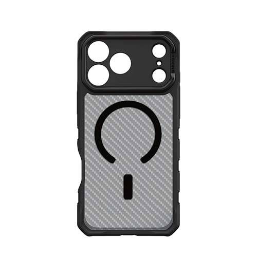 اتسكينز جراب حماية ماجسيف سوبريم تيك لايفون 17 برو اسود موديل رقم.AP7X-MGTEK-BLCK