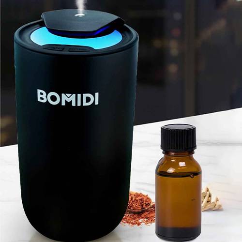 بوميدي جهاز توزيع الروائح بدون ماء 15مل اسود موديل رقم.AD03-BLACK