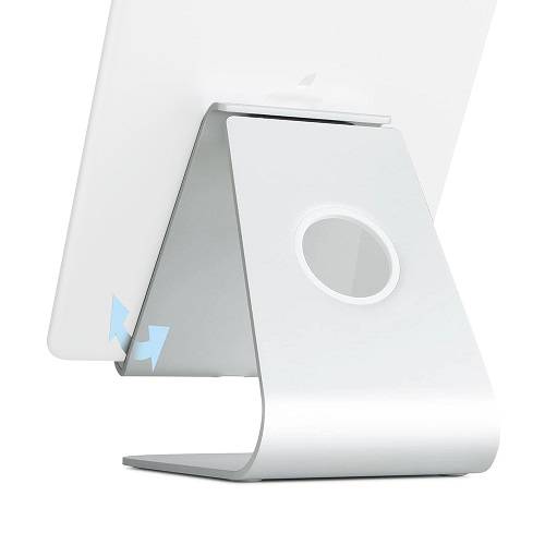 رين ديزاين حامل ايباد فضي رقم.10053