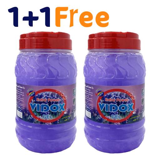 فيدوكس جل معطر الارضيات الفعال برائحة اللافندر 1.8كجم 1+1مجانا