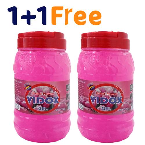 فيدوكس جل معطر الارضيات الفعال برائحة الورد 1.8كجم 1+1مجانا