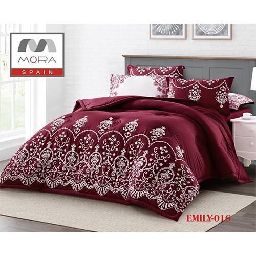 مورا ايميلي رقم.016 لحاف نفر ونص 180x240سم 4قطع موديل رقم.J-1111