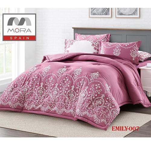 مورا ايميلي رقم.007 لحاف نفر ونص 180x240سم 4قطع موديل رقم.J-1111