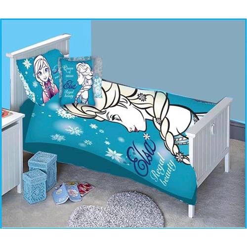 لحاف ديزنى فروزن برنسس نفر ونص 165x240سم 4قطع موديل رقم.J-1115