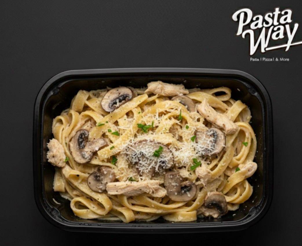 باستا الفريدو بالدجاج والخضار