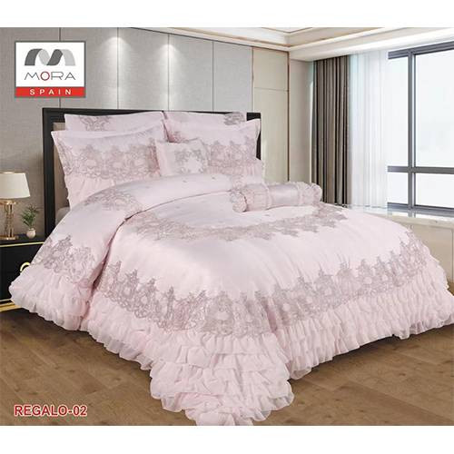 مورا ريغالو رقم.02 لحاف مجوز كينج 250x260سم 8قطع موديل رقم.J-1115