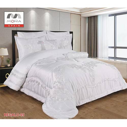 مورا ريغالو رقم.05 لحاف مجوز كينج 250x260سم 8قطع موديل رقم.J-1115