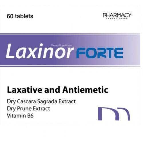 لاكسينور فورت ملين ومضاد للقيء 60قرص.G09361