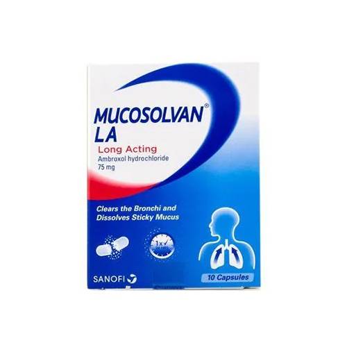 ميكوسولفان ميكوسولفان ال ايه 75مجم لاعراض الكحة والبلغم 10كبسولات.G01829