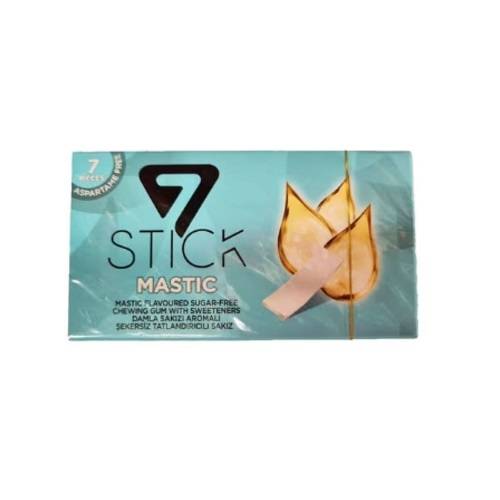 7ستيك علكة خالية من السكر بنكهة المستكه مع المحليات 7حبة