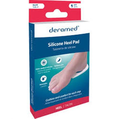 ديراميد وسادة كعب سيليكون لتخفيف الالم وتوفير الراحة مع كل خطوة صغير 1زوج