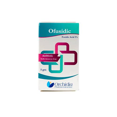 اوفيوسيديك قطرة للعين مضاد حيوي يعمل علي منع البكتيريا 5مل.114203