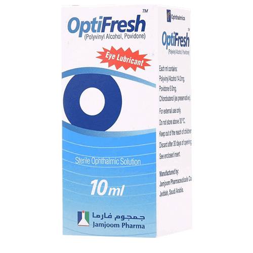 اوبتي فريش محلول معقم للعين لتخفيف الجفاف وتهدئة تهيج العين 10مل.107081