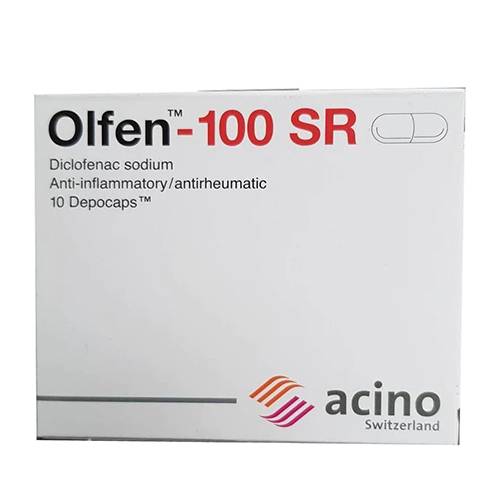 اولفين 100 سي ار مضاد للالتهابات والروماتيزم 10كبسوله.107624