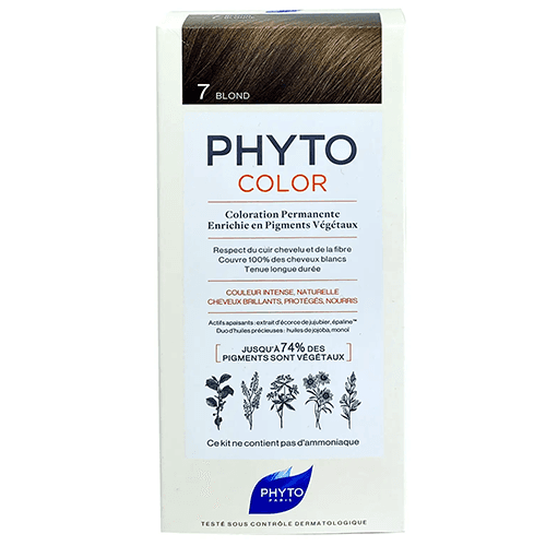 فايتو صبغة شعر 7 لتغطية الشعر الابيض وتغذية الشعر اشقر.110477
