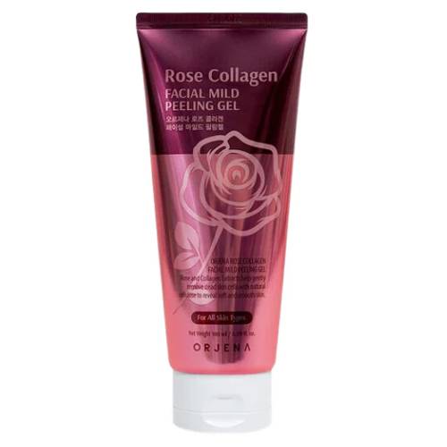 اورجينا جل تقشير لطيف للوجة بالورد والكولاجين 180مل.111391