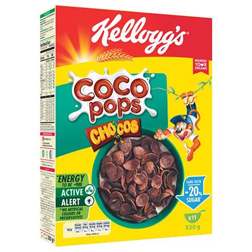 كيلوجز كوكو بوبس شوكوس 330جم