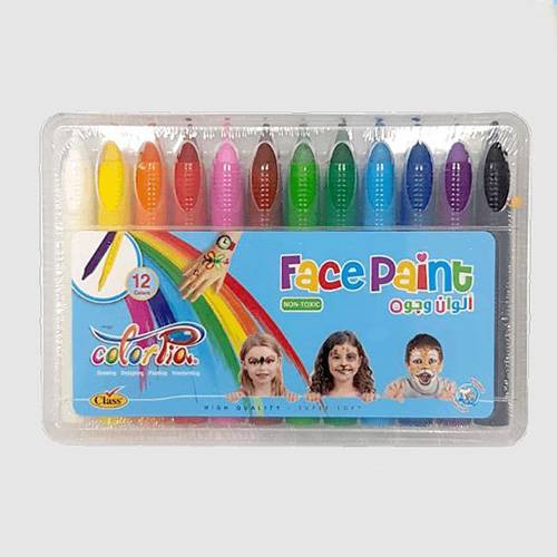 كلاس كلربيا الوان وجوه 12لون