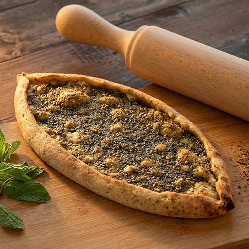 فطيرة زعتر سادة