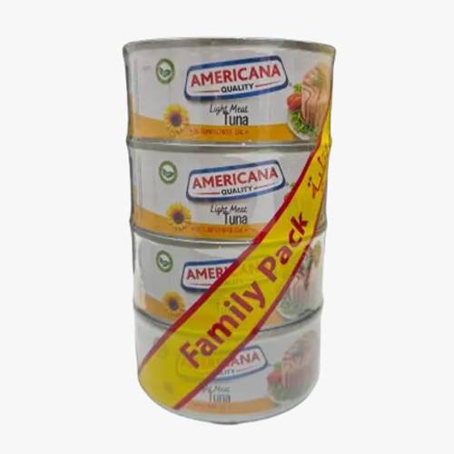 امريكانا تونة لايت 4قطع×160جم
