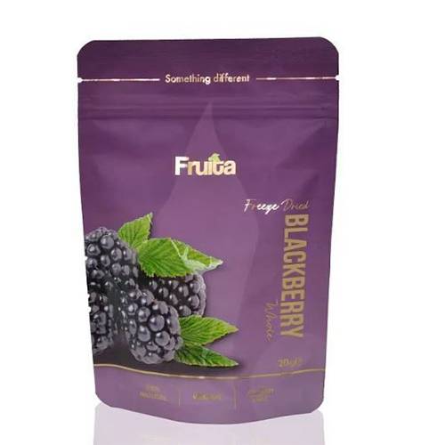 فروتا توت اسود كامل مجفف بالتجميد 20جم