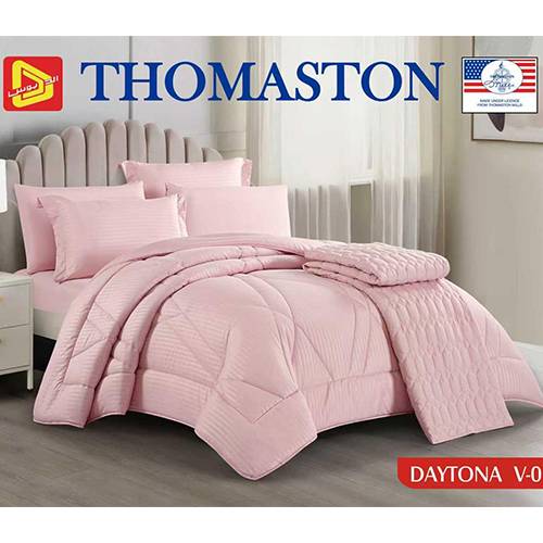 توماستون ديتونا رقم.v07 لحاف مجوز كينج 240×260سم 7قطع موديل رقم.J-1126