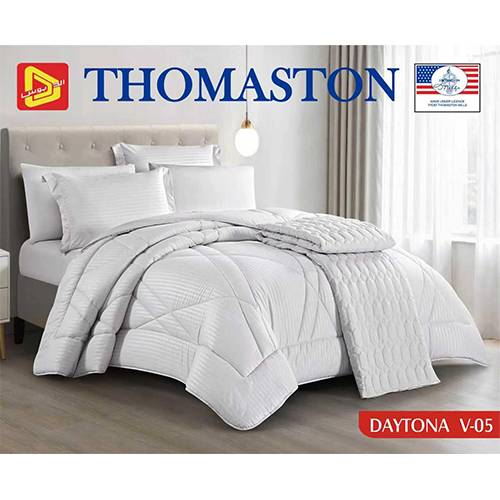 توماستون ديتونا رقم.v05 لحاف مجوز كينج 240x260سم 7قطع موديل رقم.J-1126