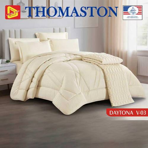 توماستون ديتونا رقم.v03 لحاف مجوز كينج 240×260سم 7قطع موديل رقم.J-1126