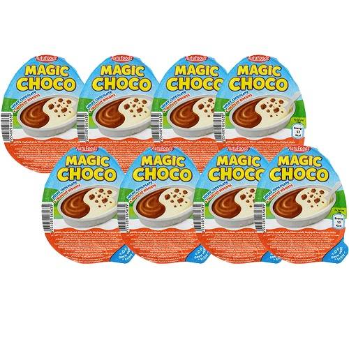 ماجيك شوكو بيضة كريمة الشوكولاتة مع قطع البسكويت 18جم 8حبة